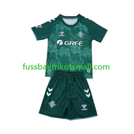 Fußballtrikots Real Betis Sustainability Kinder 2024-2025 Kurzarm Heimtrikotsatz kaufen